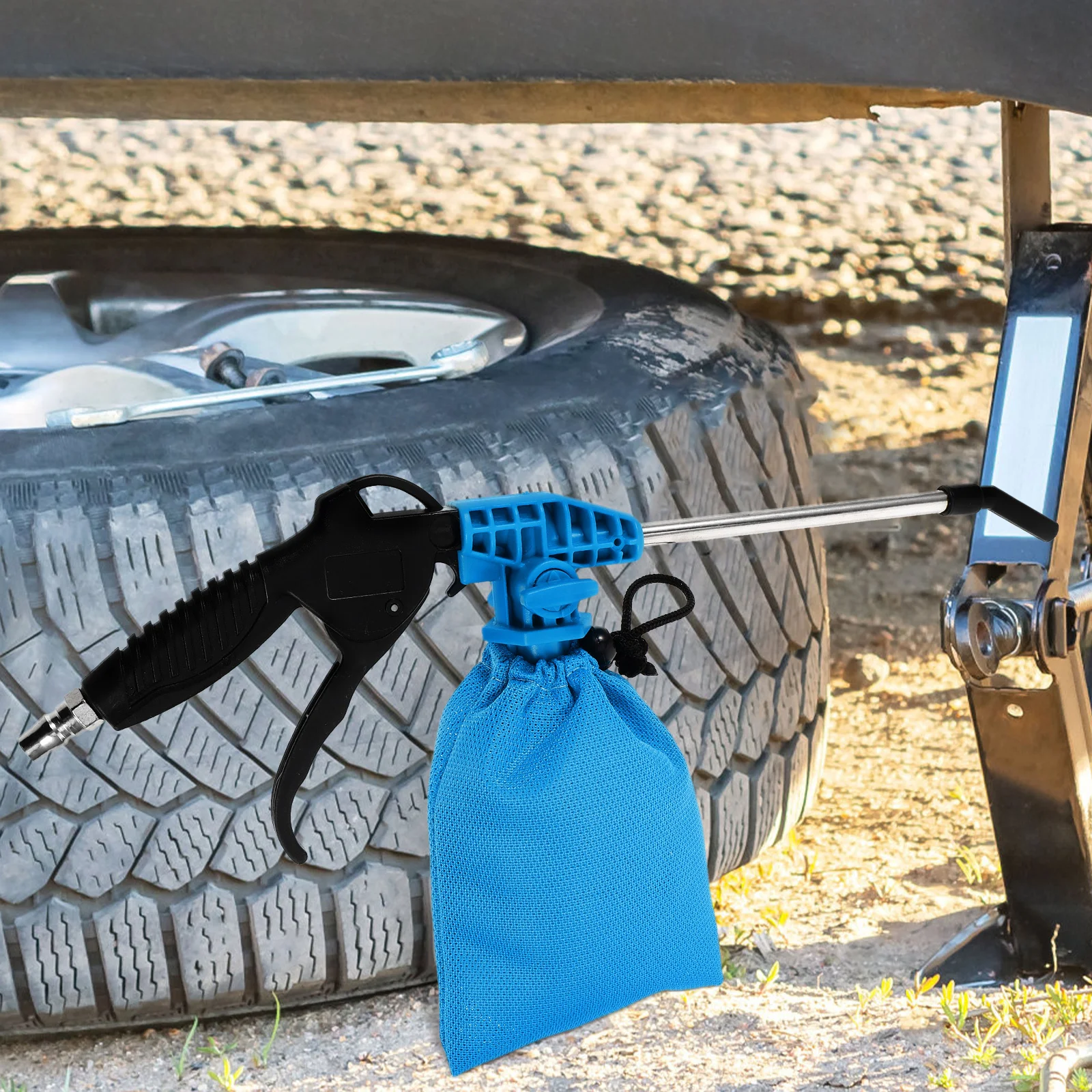 

Vacuum Cleaner Tool Dual Purpose Blow Suction Air Duster For Car Tire Cleaning Home Use Heavy Duty Abs Metal Construction