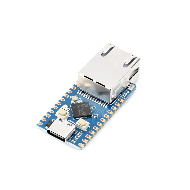 Waveshare RP2040-ETH Mini carte de développement RP2040 Module de Port Ethernet microcontrôleur Raspberry Pi