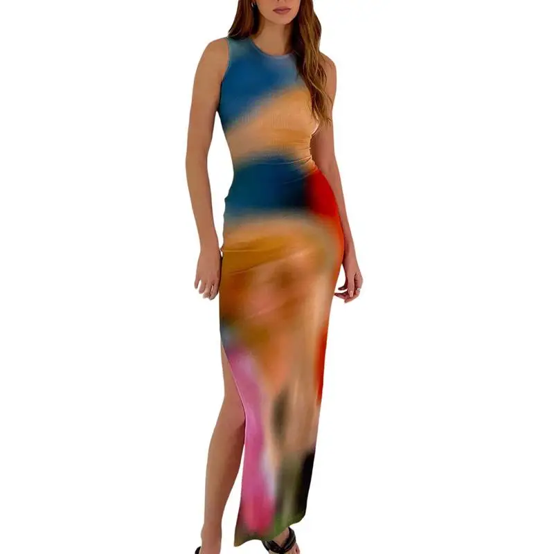 

Svel Bal Maxi Dr Women Summer 2025 Bodycon Low Waist Diamond Embellied Bamboo Fiber Thiened Original Design