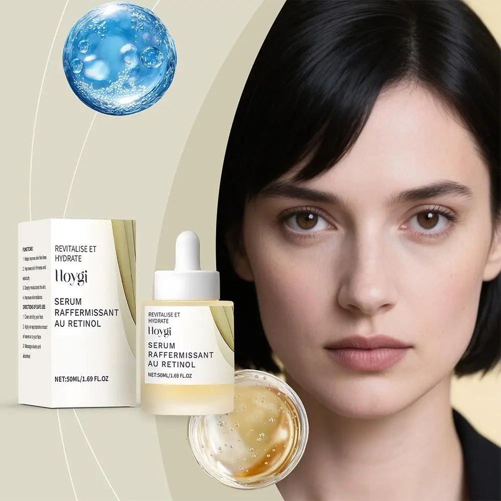 Retinol Anti-Aging Firming Facial Serum Fades Fine Lines Improves Sagging Boosts Elasticity Tightens Smooths Repairs Daily Care