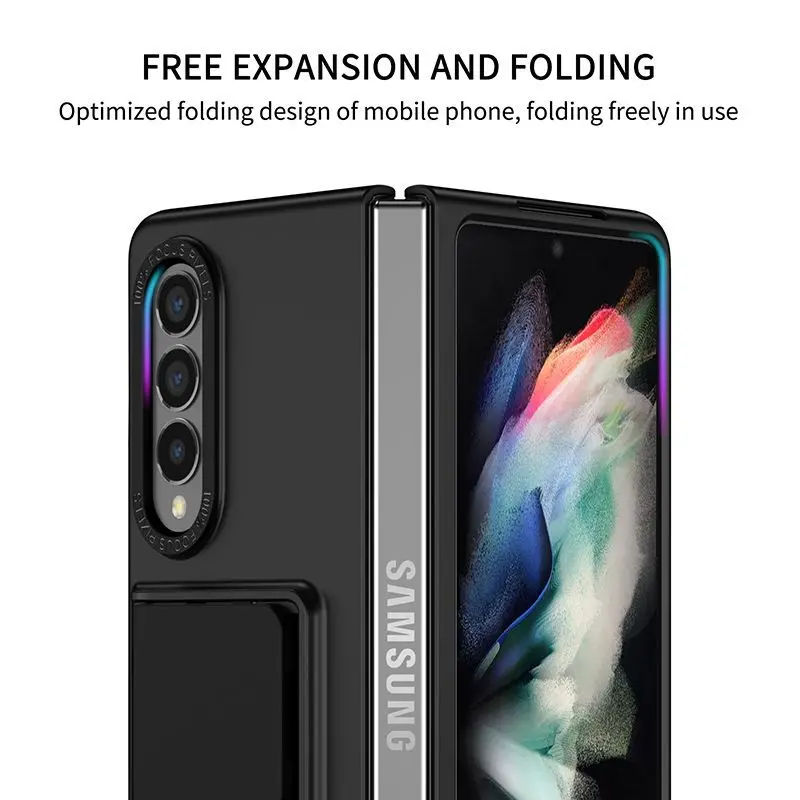 Für Samsung Galaxy Z Fold 8 Ultra Z Fold 8 7 6 5 4 Handyhülle mit integriertem Ständer Kameraschutz Sturzschutz