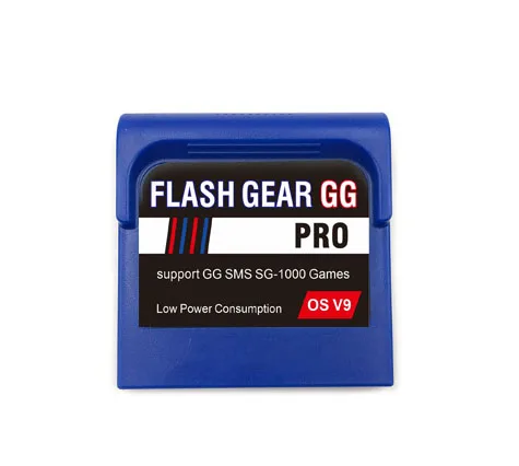 خرطوشة لعبة Flash Gear المحدثة الجديدة لعام 2024 لسلسلة وحدة التحكم Sega Game Gear GG رفض الأخطاء والصدمات