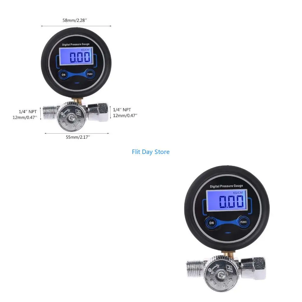 F92C Pressure Gauge 1/4