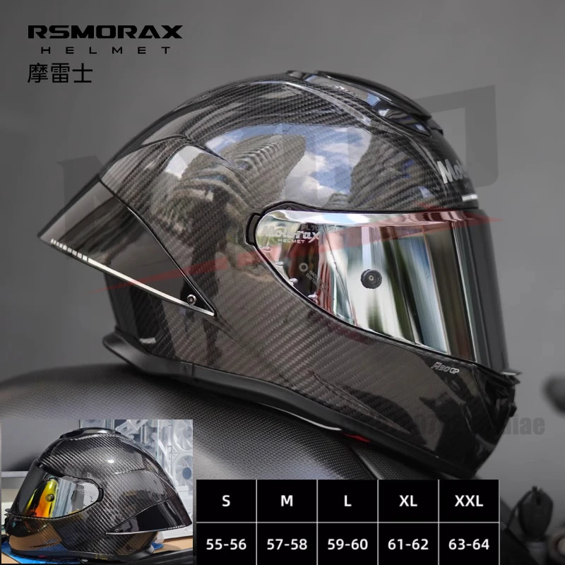 

MOTORAX R90GP All-season Motorcycle Helmet Big Tail Wing Men Women Helmet Full-face Safety Track Sports Helmet Cascos Para Moto