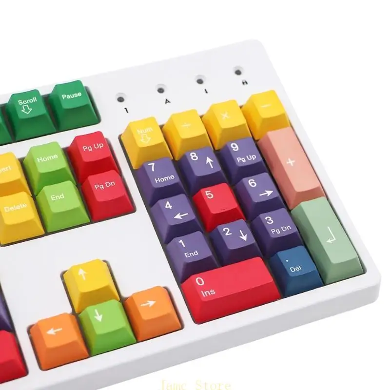 LX0B 131 for Key Mechanical Keyboard Keycaps Set Cherry Profile PBT Handarbeit