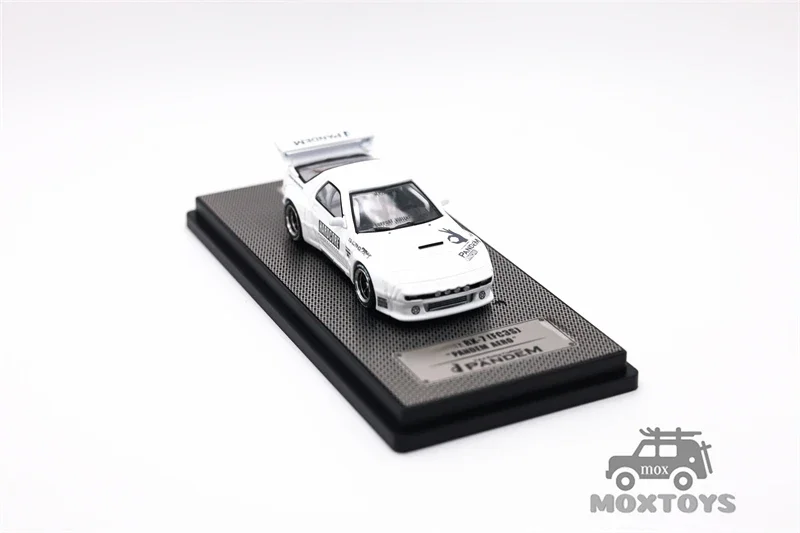 INNO64 1:64 PANDEM RX7 FC3S AERO White Rocket Bunny Diecast Model Car