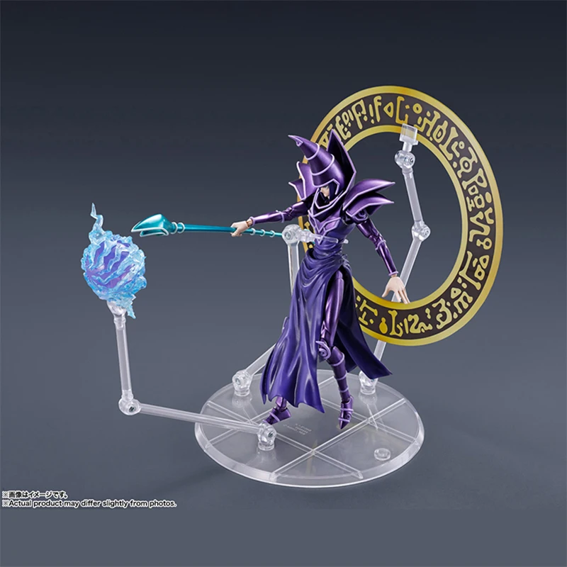 Bandai Yu Gi Oh Anime Figuur SHM Vlam Wingman Ogen Wit Drago Red-Eyes Zwarte Vlam Wingman Actiefiguren Speelgoed voor Jongens Gift