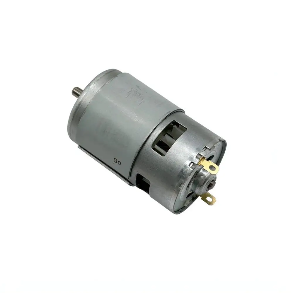 21V Brushed 775 Motor Smooth Shaft Power Unit For For Tiexin Electric Micro Chainsaw Blower Repairing DIY Drilling Device Part
