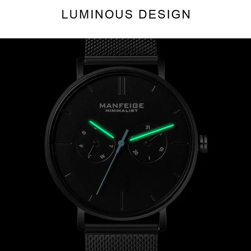 Top marka czarny męski zegarek wodoodporne modne fajne zegarki Pagani Designs kwarcowy analogowy zegarek na rękę dla mężczyzn Relogio Masculino