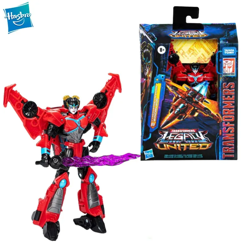 New Original Hasbro Transformers Classic Toys Legacy United Deluxe Class Windblade Action Figure Toys view 3