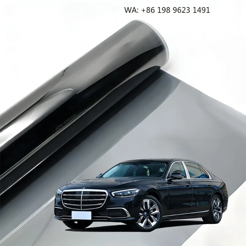 HD View Car Solar Film High IR Rejection 100% UV Block Anti-Explosion Privacy Interior Care Factory Direct Wholesale Price OEM
