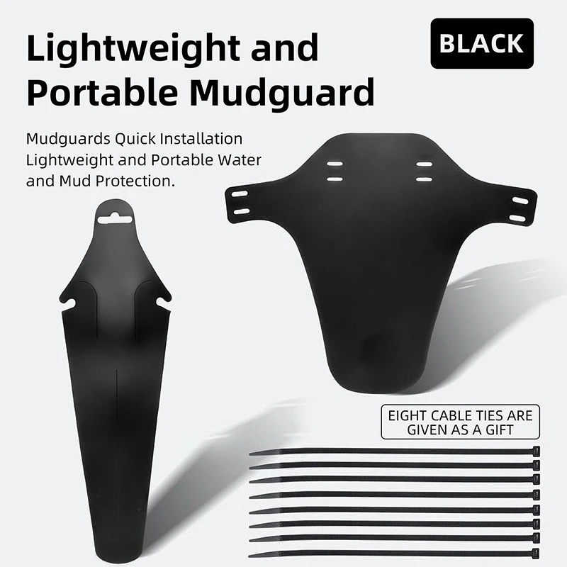 

MTB Bike Fender Set Front Rear Mudguard Quick Release Universal Cycling Saddle Fenders Accessories Bicycle Accessories