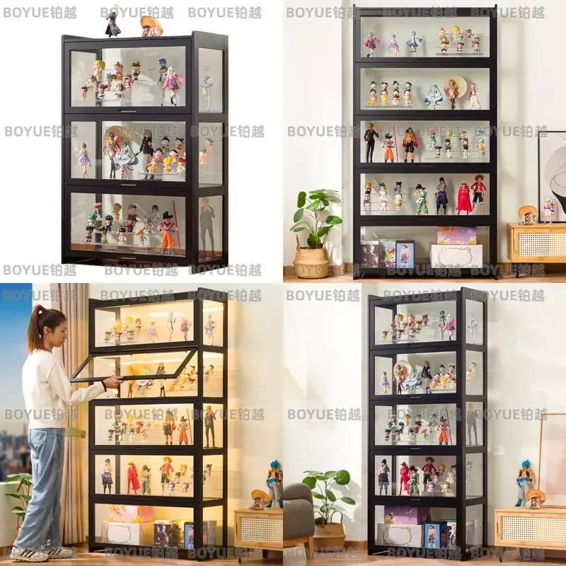 Large Lego Display Box Cabinet Figure Acrylic Figurine Toy Ornament Artifact Dust-Proof Transparent Blind Box Storage Rack