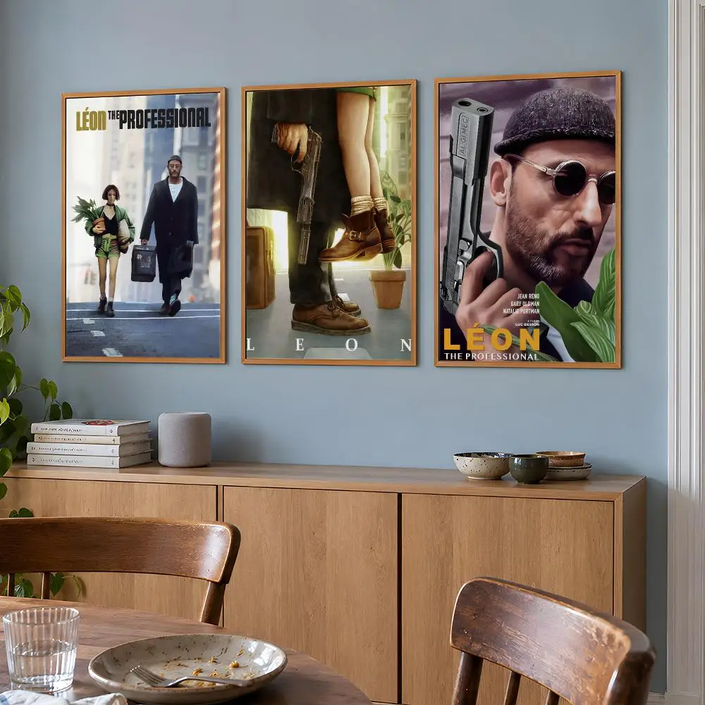Movie Leon The Professional Mathilda Poster Wall Art Print HD Aesthetic Artwork Waterproof Printing For Fans Home Decor Gift