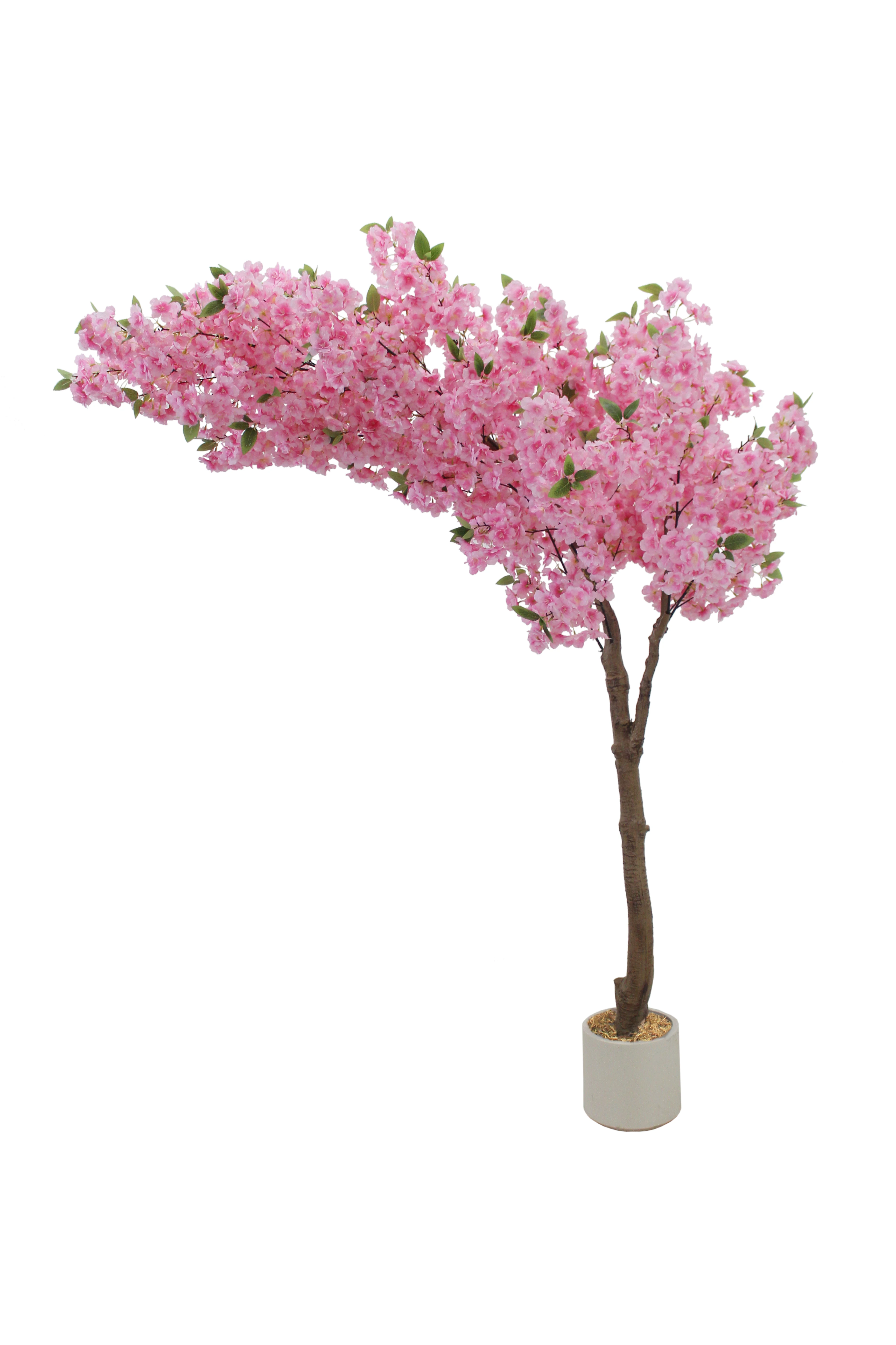 Curved Elongated Cherry Tree Indoor And Outdoor Artificial Plant Decoration - view 4