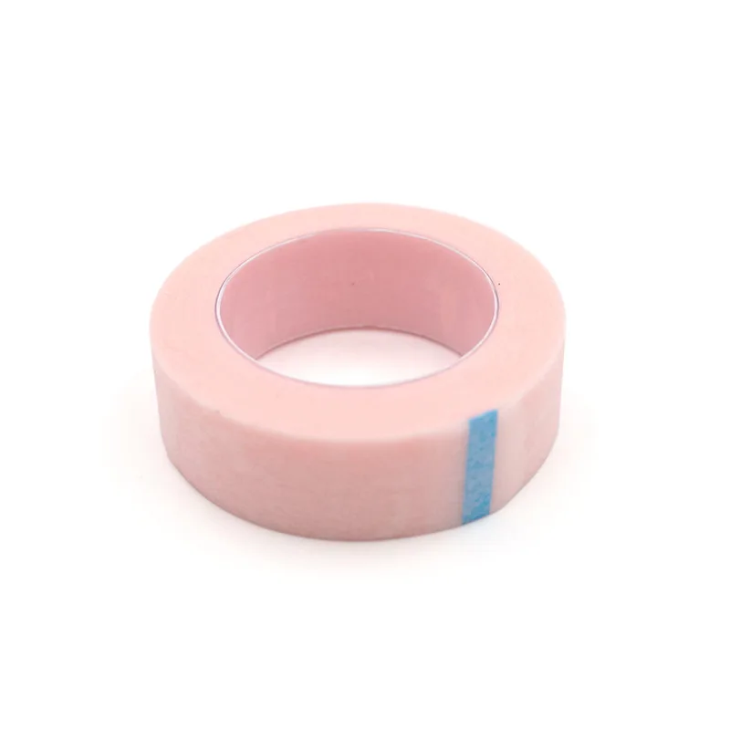 

50 rolls pink blue eyelash extension tape hot sale non-woven eyelash tape breathable tape