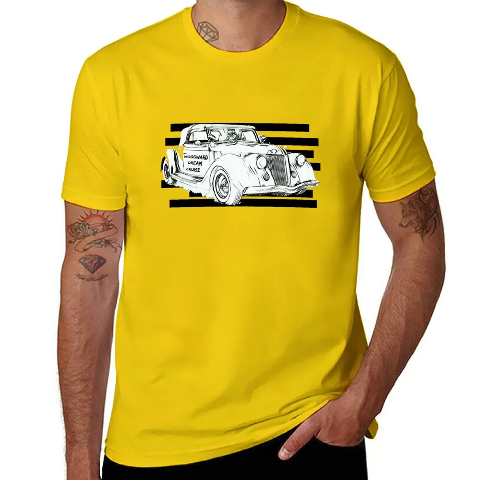 New Woodward Dream Cruise Essential 04 T-Shirt funny t shirt boys t shirts plain t-shirt mens graphic t-shirts funny