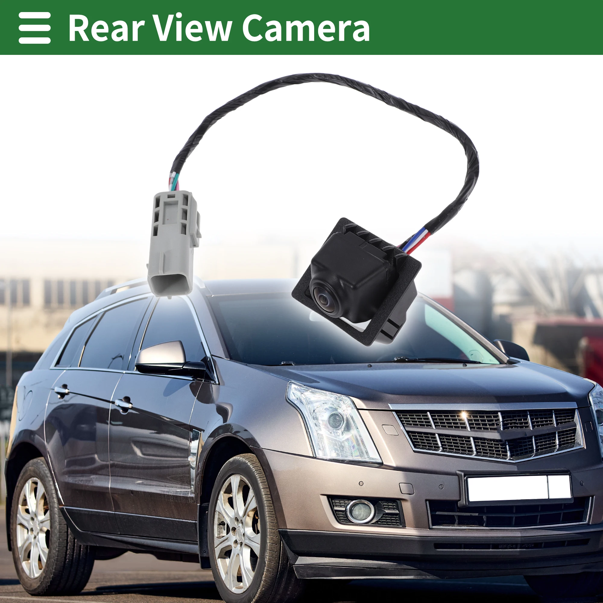 UXCELL Rear View Camera Park Assist Camera Backup Reverse Camera for Cadillac SRX 2010-2016