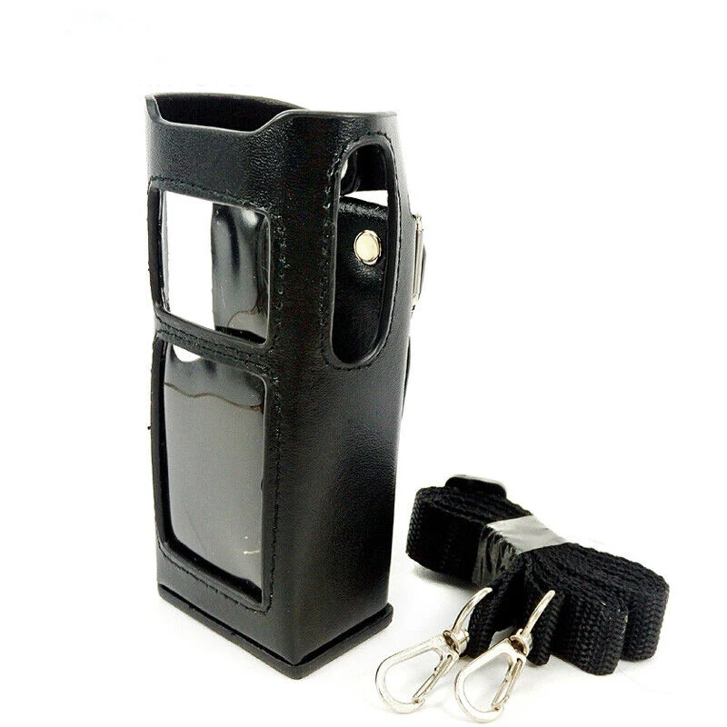 hard  Leather Case Shoulder Bag Holster for Hytera walkie talkies HYT radio PD780 PD780G PD785