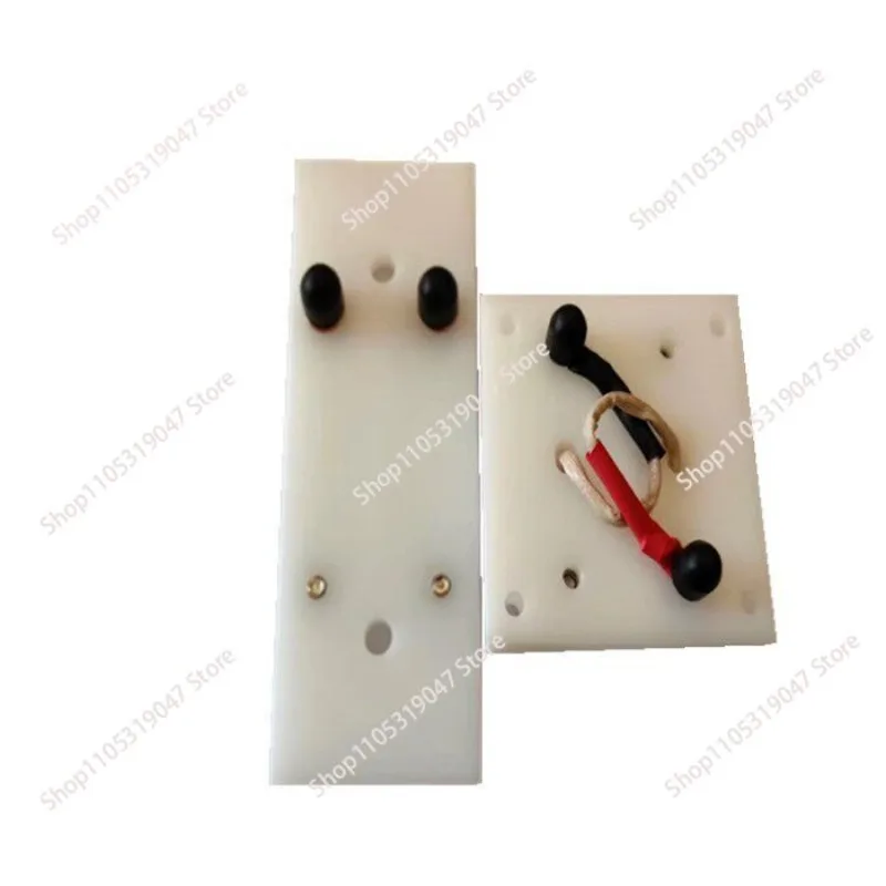 AGV trolley accessories, online charging, contact plate T2 copper brush plate brush block UPE substrate carbon brush 60A