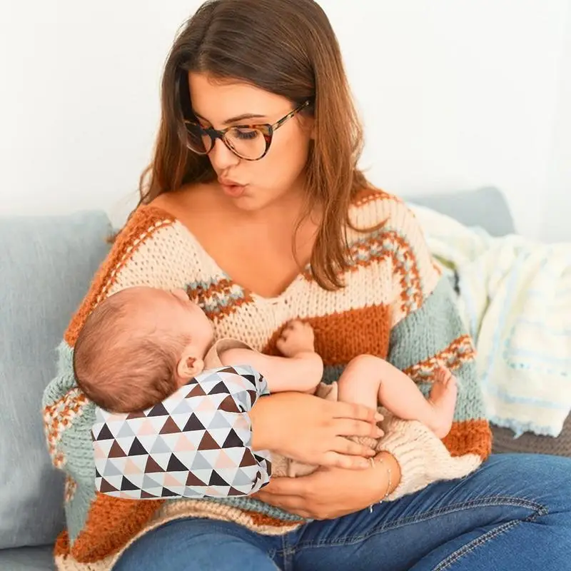 Comfy Cradle Nursing Arm Pillow Anti-Spitting Support Head Nursing Pillow Washable Comfortable Pillow With Arm Hole