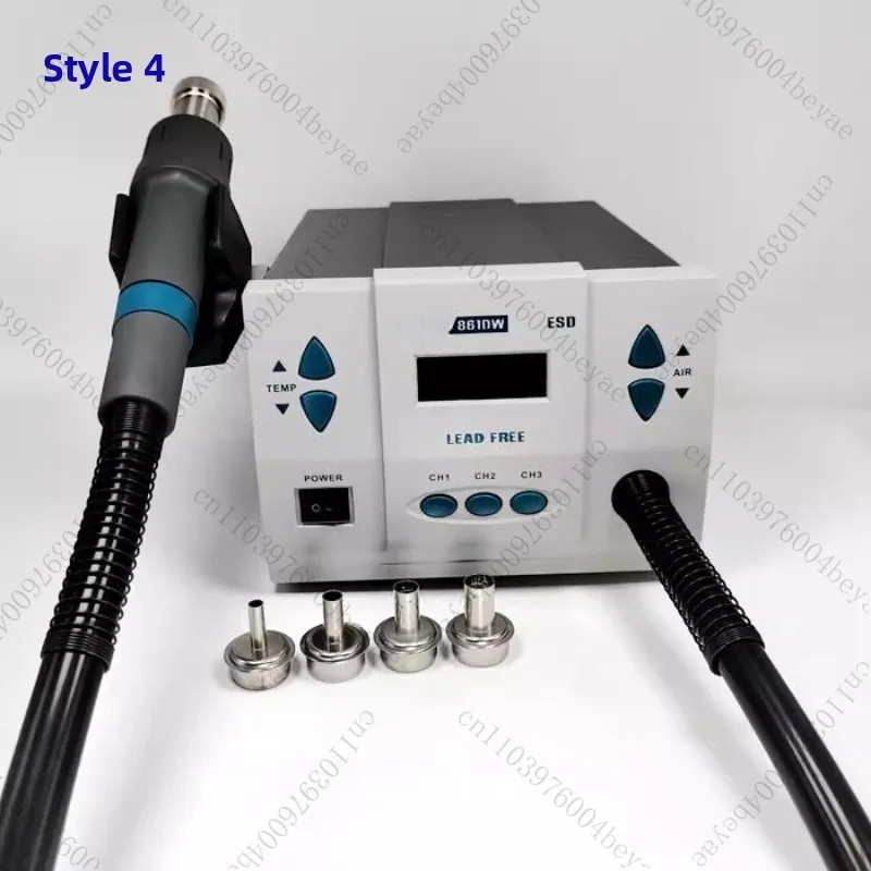 

861DW hot air gun LCD display hibernation storage whirlwind direct wind conversion