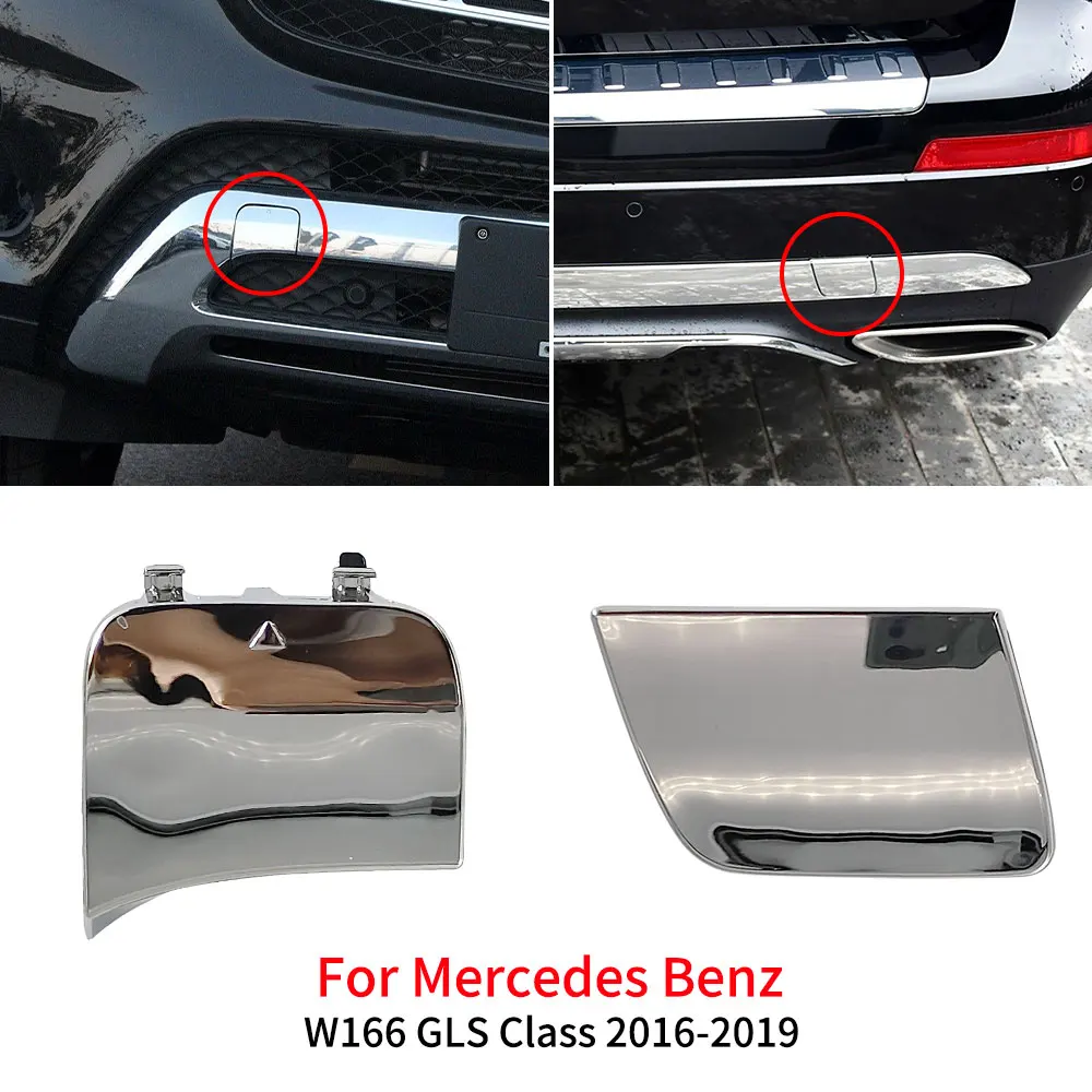 For Mercedes W166 Car Rear Bumper Tow Hook Cover Cap Accessory For Benz GLS Class 2016-2019 GLS350 GLS450 GLS550 1668852323