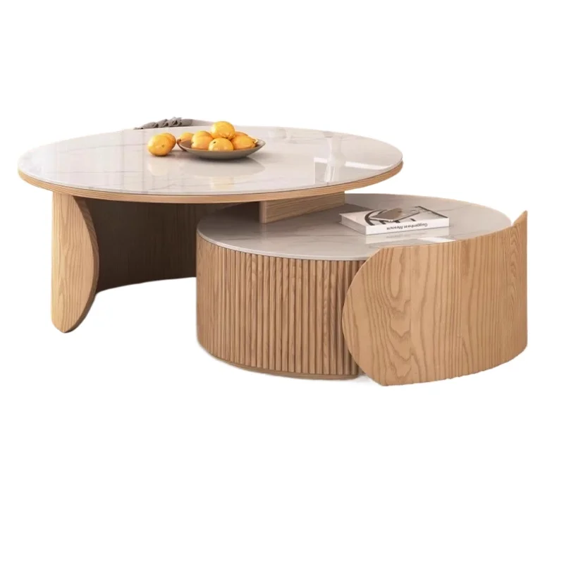 

Круглый журнальный столик из ясеня, небольшая квартира, проживание в семье, бытовой бревенчатый ветер, ваби, песчаный ветер, размер из массива дерева