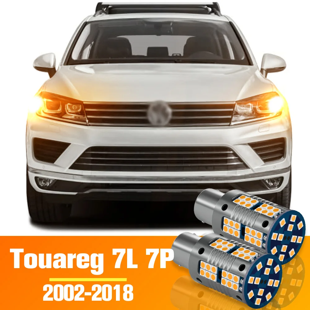 

2pcs LED Turn Signal Light Turning Bulb Accessories For VW Touareg 7L 7P 2002-2018 2009 2010 2011 2012 2013 2014 2015 2016 2017