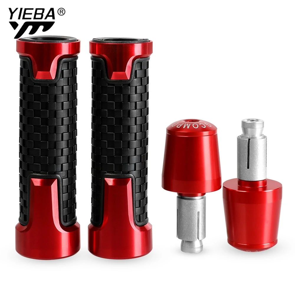 

7/8" 22MM Motorcycle Accessories Handlebar Hand Grips Handle Bar Ends For Honda XLV 600 650 700 TRANSALP XL600V XL650V XL700V