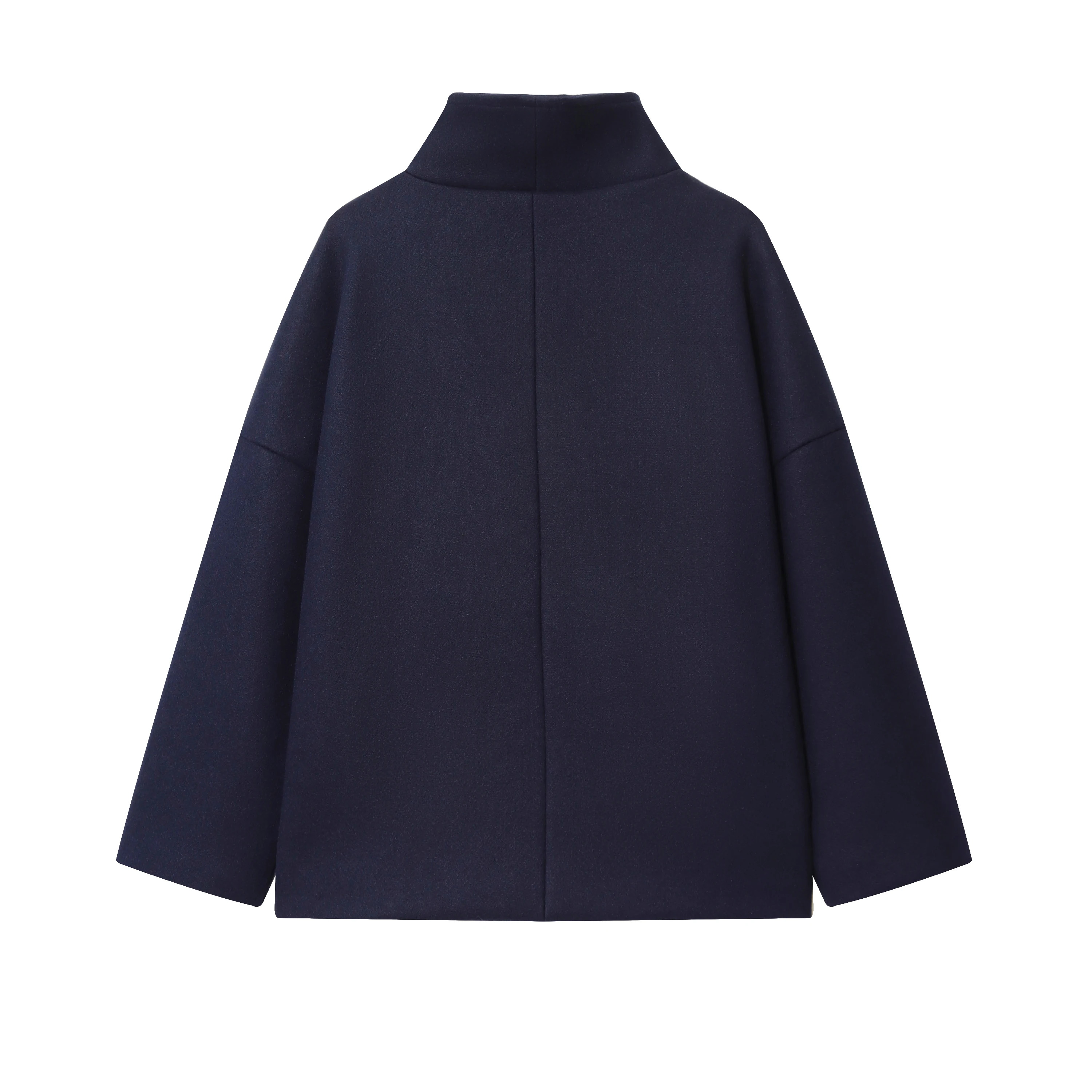 여성 캐주얼 시크 재킷 긴 소매 더블 버튼 코트 패션 2025 가을 겨울 코트