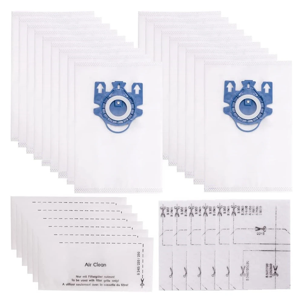 

Vacuum Bags for 3D GN Efficiency Bags, Classic C1, Complete C1 C2 C3, S227/S240, S270, S400, S2, S5, S8 Series