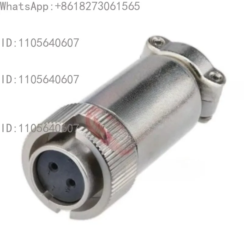 RM12BPE-2S (76) Circular Female Connector, 2 Pin Bayonet Plug with Two Soldering Methods