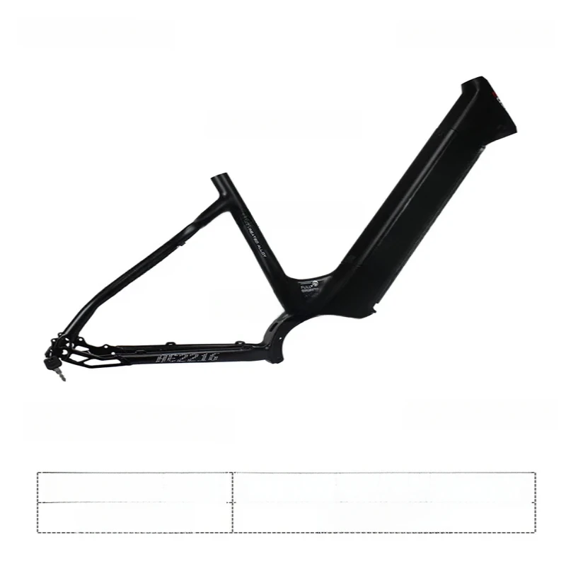 2023 Custom Electric Bicycle Frame Aluminium Step Through Ebike Frames