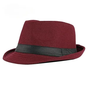 Männer und Frauen befestigen Top Jazzhut, Eimer -Hut Coco, Fedora Schwarz, Hochzeitsmützen, Frühling, Sommer 8 Hauptverkauf Chapeu Bowler - №2