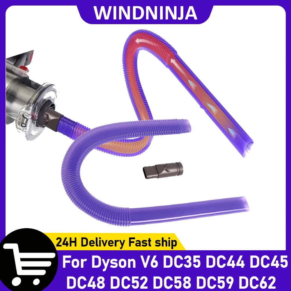 Для Dyson V6 DC35 DC44 DC45 DC48 DC52 DC58 DC59 DC62 Пылесос Сушилка Вентиляционный шланг Комплект деталей для эффективной чистки