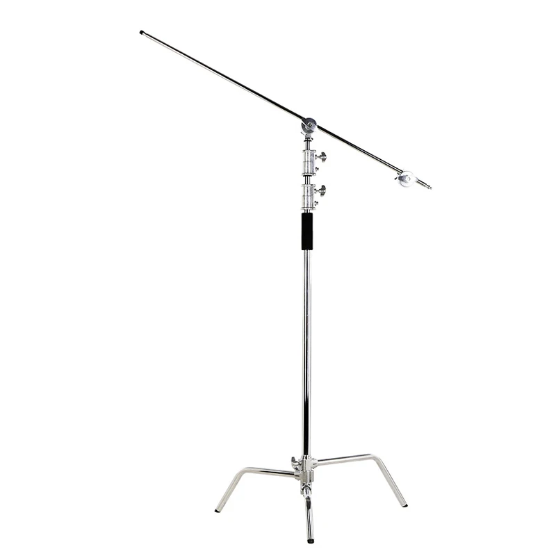 Photography light stand Magic leg advertising booth C-frame 40-inch flag board Cross arm bracket Portable