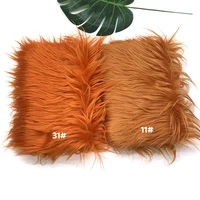 25x45cm 8cm Pile  Faux Fur Fabric For Patchwork Sewing Material Doll Toy Beard Hair Diy Handmade Home Decoration Cosplay Fabric 5
