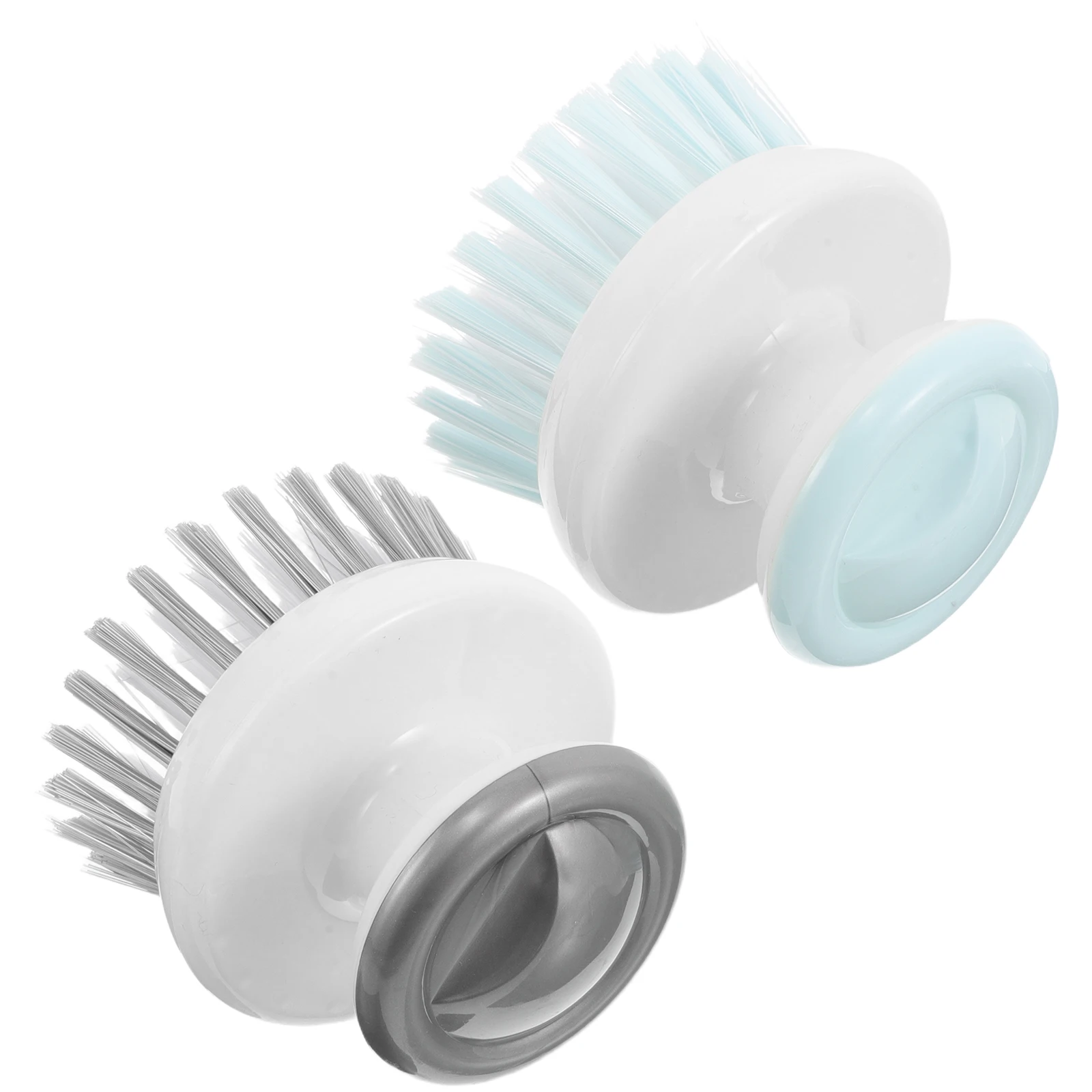 

2Pcs Kitchen Cleaning Brush Scrub Handle Dishwasher Stove Small Ball Pot Vegetable Heavy Duty Long Lasting Storage
