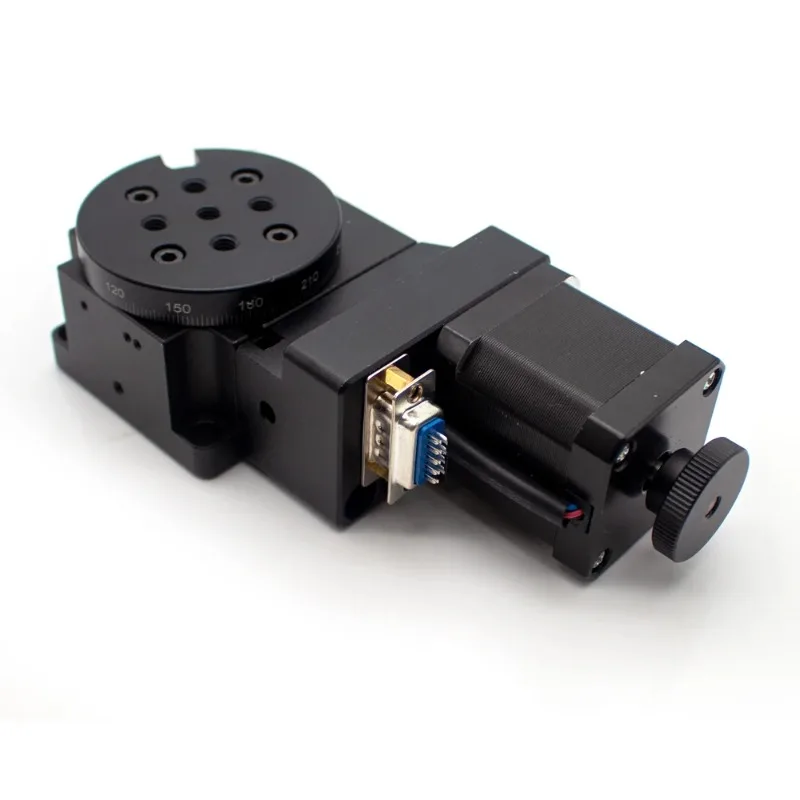 Electric Rotary Stage Diameter 60MM Precision Indexing Table 360° Turntable Pan-Tilt Y200RA60