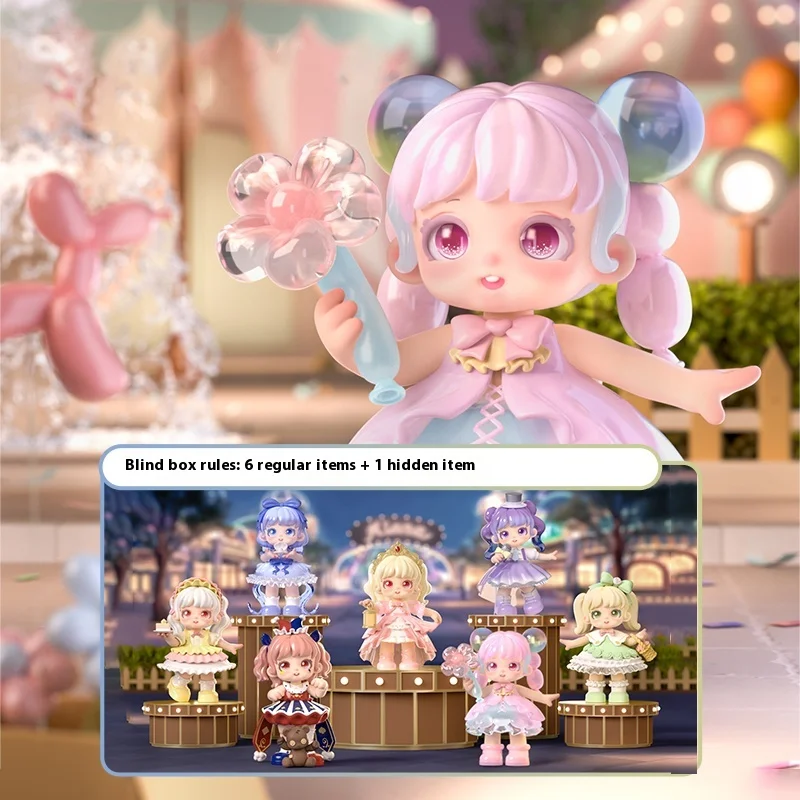 

Blind Box Miana Xiaomi Second Generation Illusion Amusement Park Series Collectible Figurines Trendy Toys And Hobbies gift