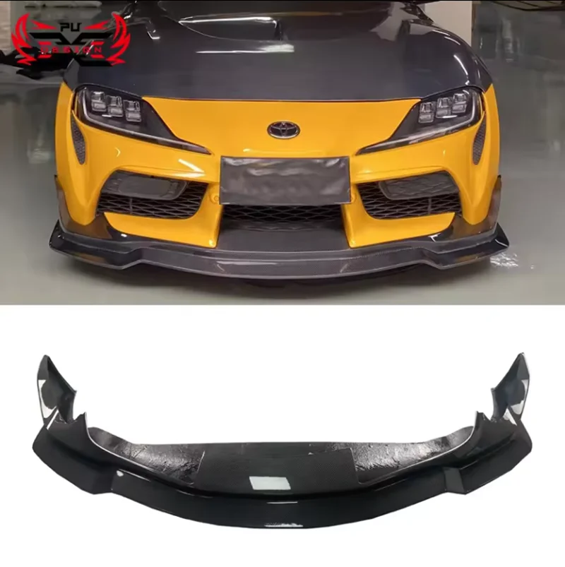 

For Toyota Supra A90 A91 Mk5 Wholesale Carbon Fiber MB Style Front Bumper Lip Front Splitter