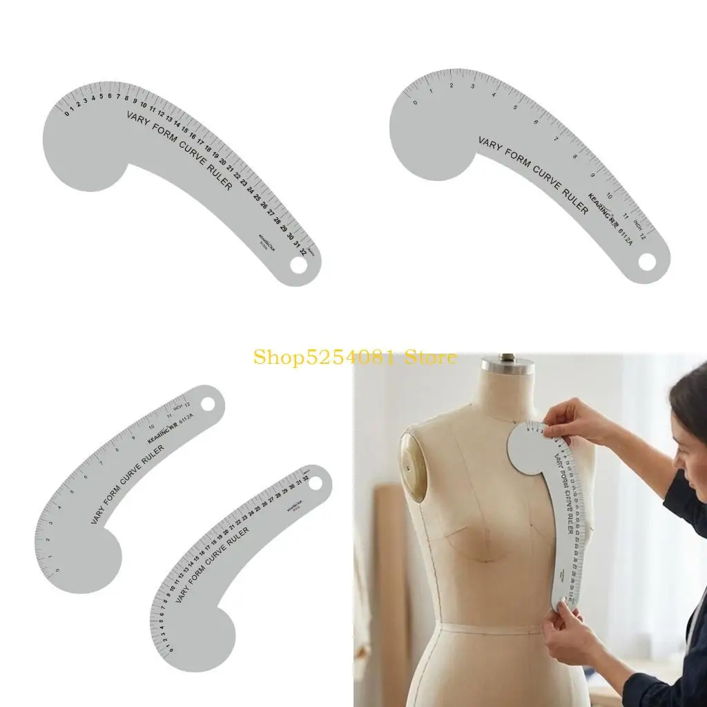 

AXYC Multipurpose Metal Dressmaking Ruler Suitable For Experts