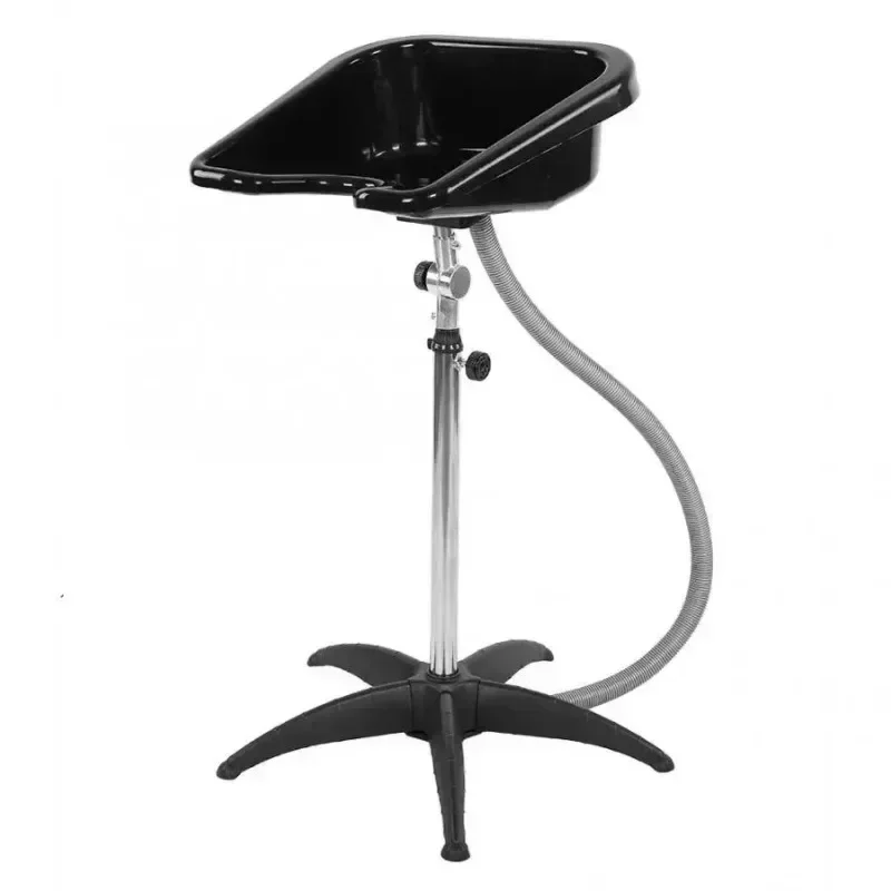 

Hairdresser Barbershop Shampoo Bowl Chair Mobile Wash Hair Height Adjustable Hair Washing Sink Suitable Beauty Sedia Salon Home