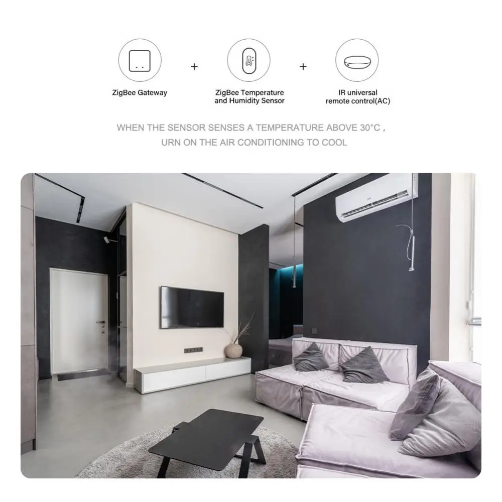 Tuya wielo -- tryb bramy Smart Gateway ZigBee 3.0 Mesh Bluetooth centrum WorkWith Tuya Smart życie rodzinne App sterowania głosem za pośrednictwem Alexa google Home