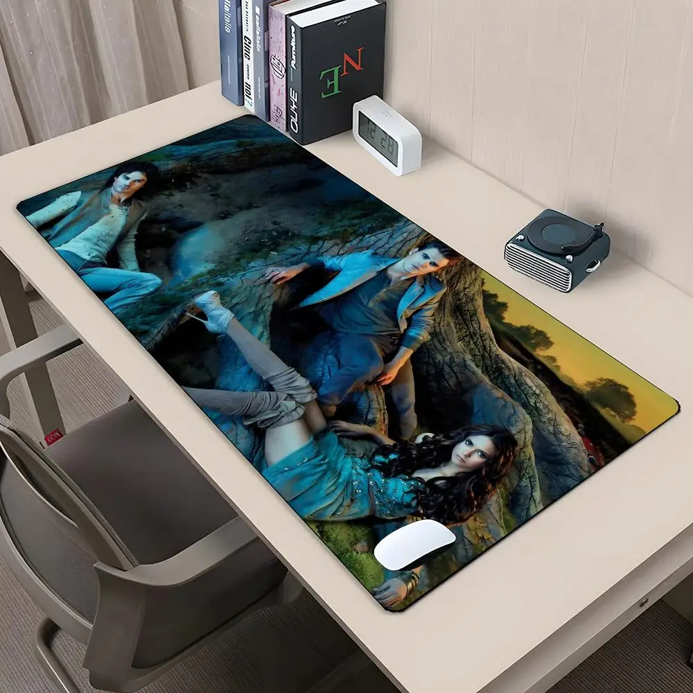 The Vampire Diaries Mouse Pad Rubber Antislip Keyboard Pad 40x90cm Mousepad Gaming Accessories XXL Office Computer Mat