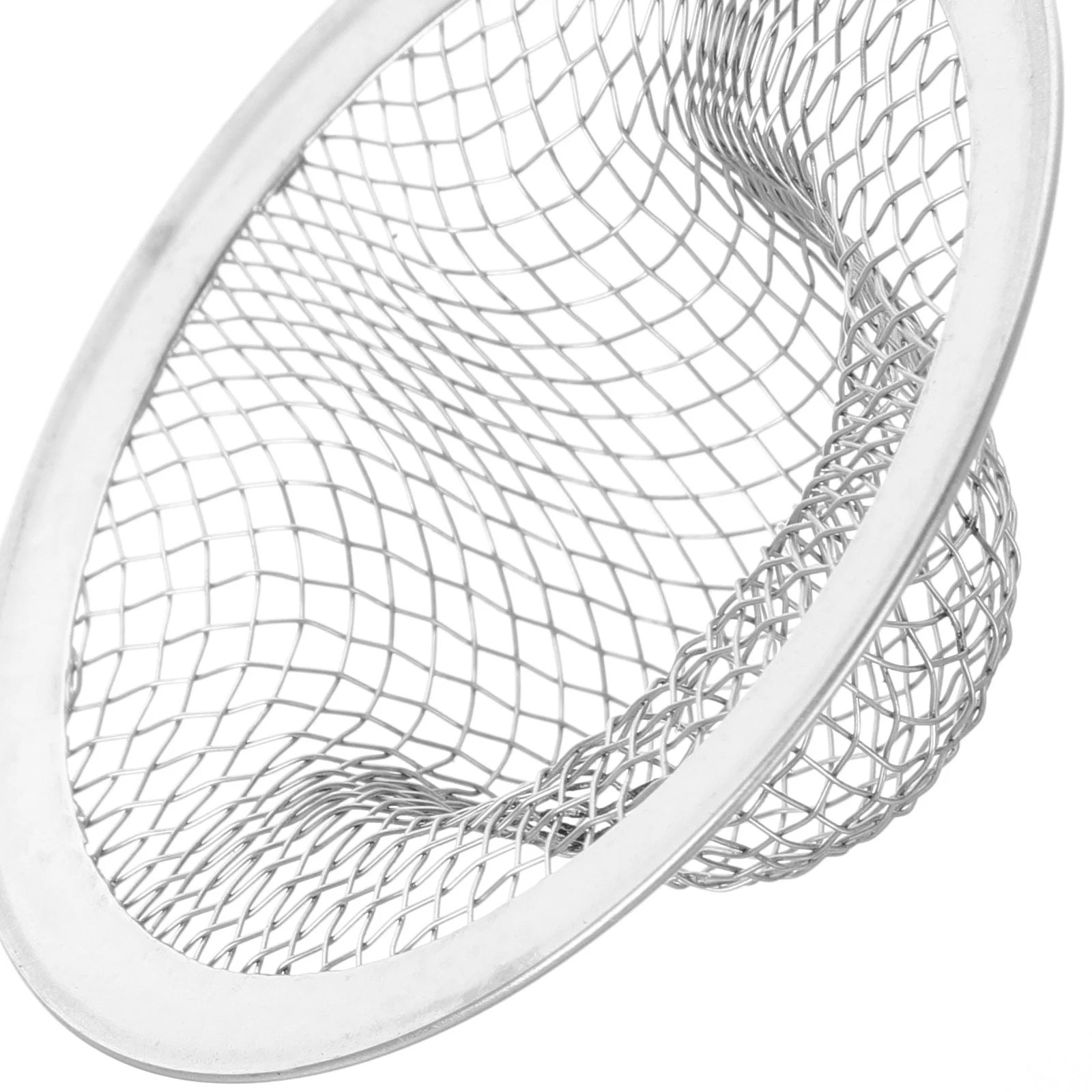 حوض مطبخ ستنلس ستيل سدادة مانعة للتسرب سلة مصفاة فعالة الحطام تصفية ضيق صالح حوض الاستحمام استنزاف الشعر الماسك #4