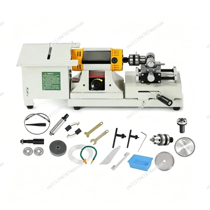 Multi Function Jewelry Saw Machine for Gemstone Cutting Polishing Mini Table Bench Grinder