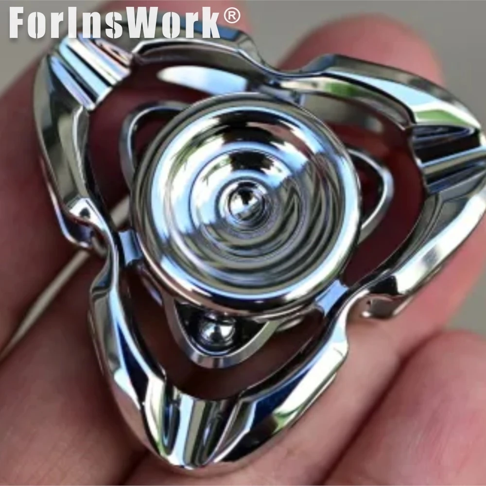 La couche intérieure de Luxe T MAX, conception creuse peut ajouter des perles de 6mm pour améliorer les sentiments de Rull Fidget Spinner