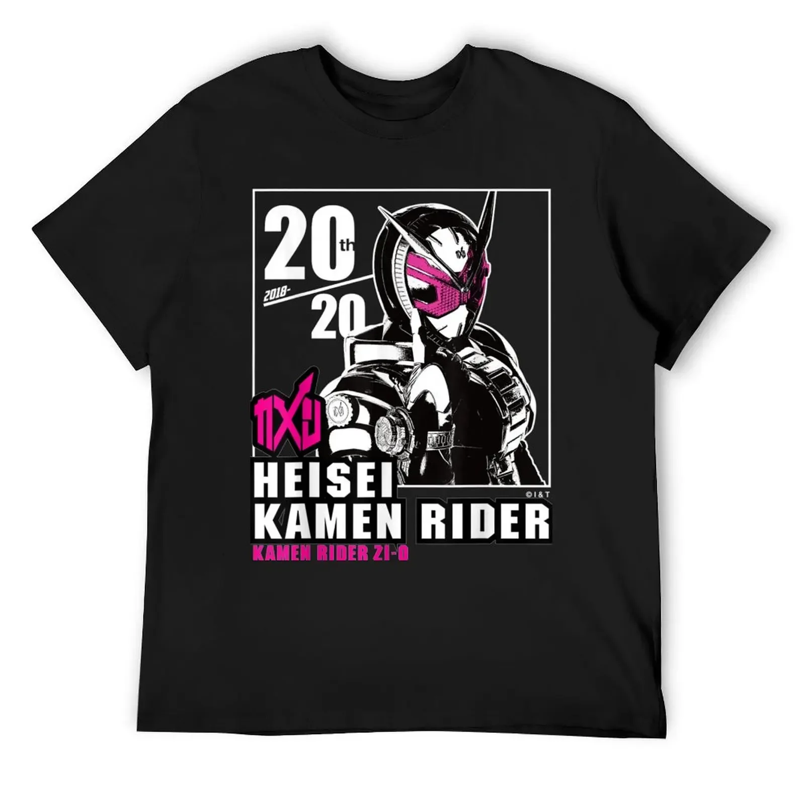 Kamen Rider ZiO Heisei Rider Anniversary T-Shirt oversizeds quick drying summer tops mens graphic t-shirts big and tall